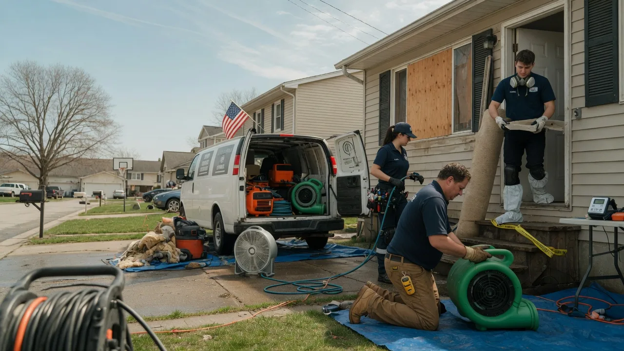Water Damage Restoration in Sims, NC near me